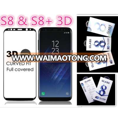 For Samsung S8 glass for Samsung Galaxy S8 plus tempered glass S8+ glass S8 edge full cover screen protector 3D curved 3DC01